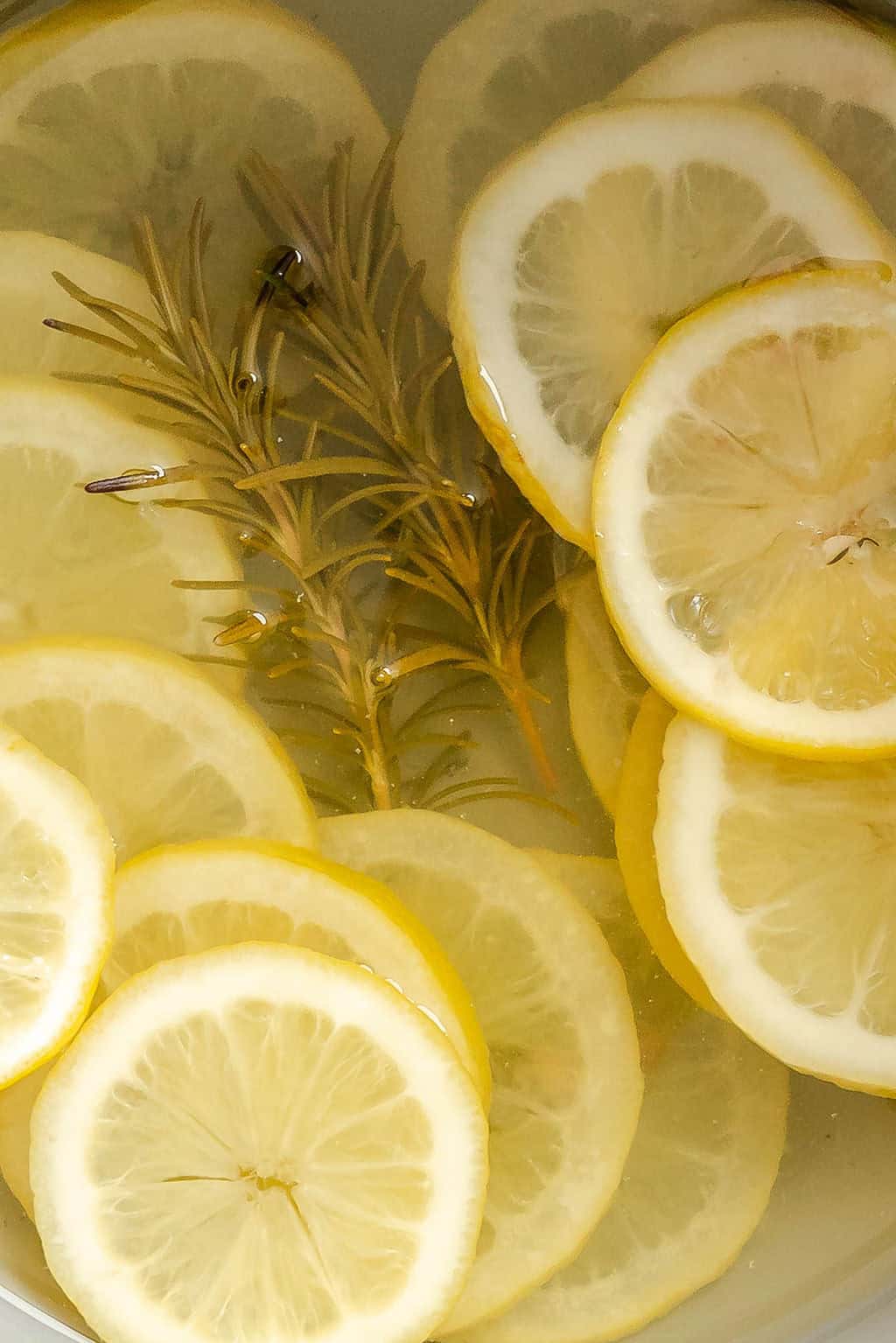 Completed Homemade Air Deodorizer (+ Simmer Pot) in a pot.