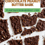 pin for Peanut Butter Chocolate Bark