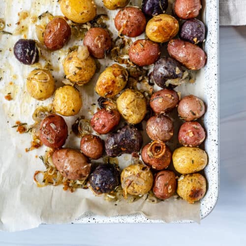 Rosemary Roasted Baby Potatoes - Spend With Pennies