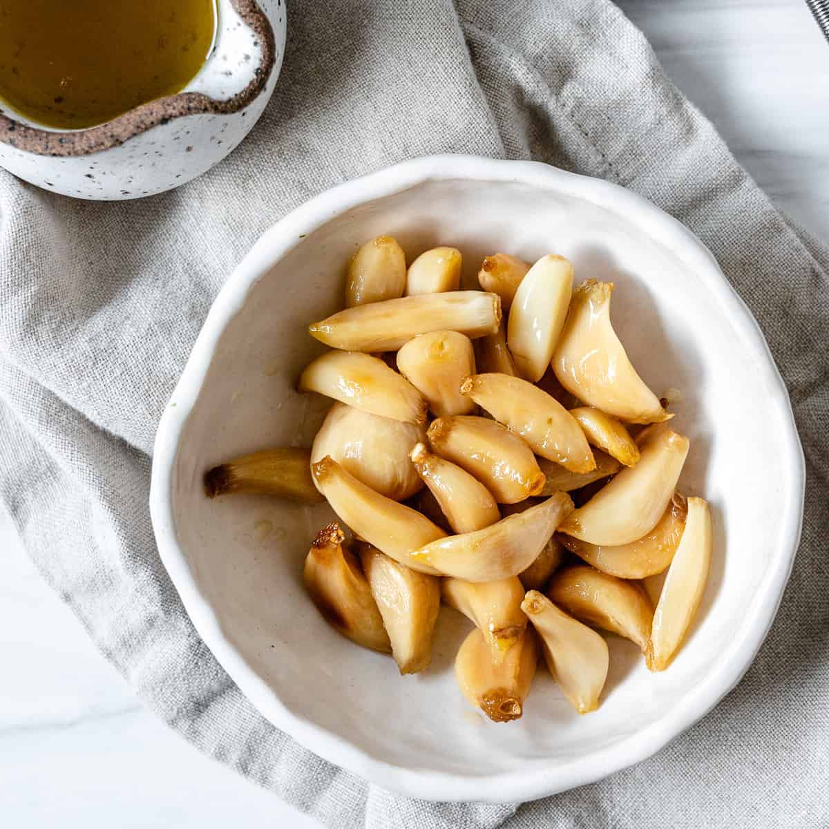 How to Roast Garlic In A Pan (+ Stove top Garlic Confit) - Plant