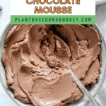 Pin for Super Simple Chocolate Mousse.