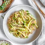 Warm Soba Salad with Cucumbers -T