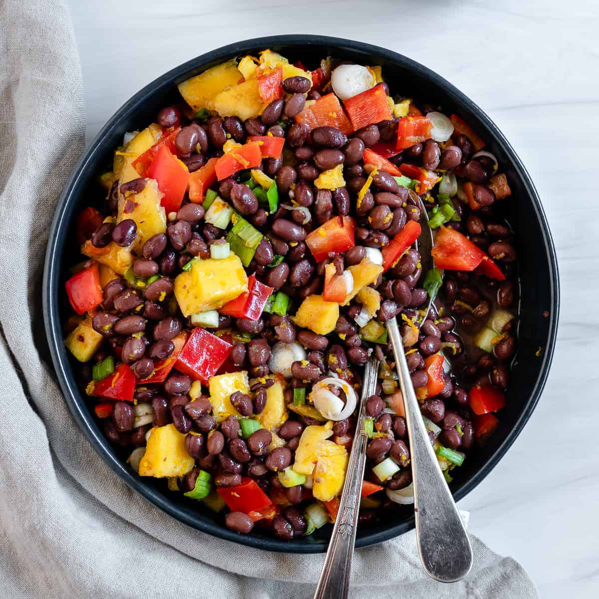 Healthy Mango Black Bean Salad
