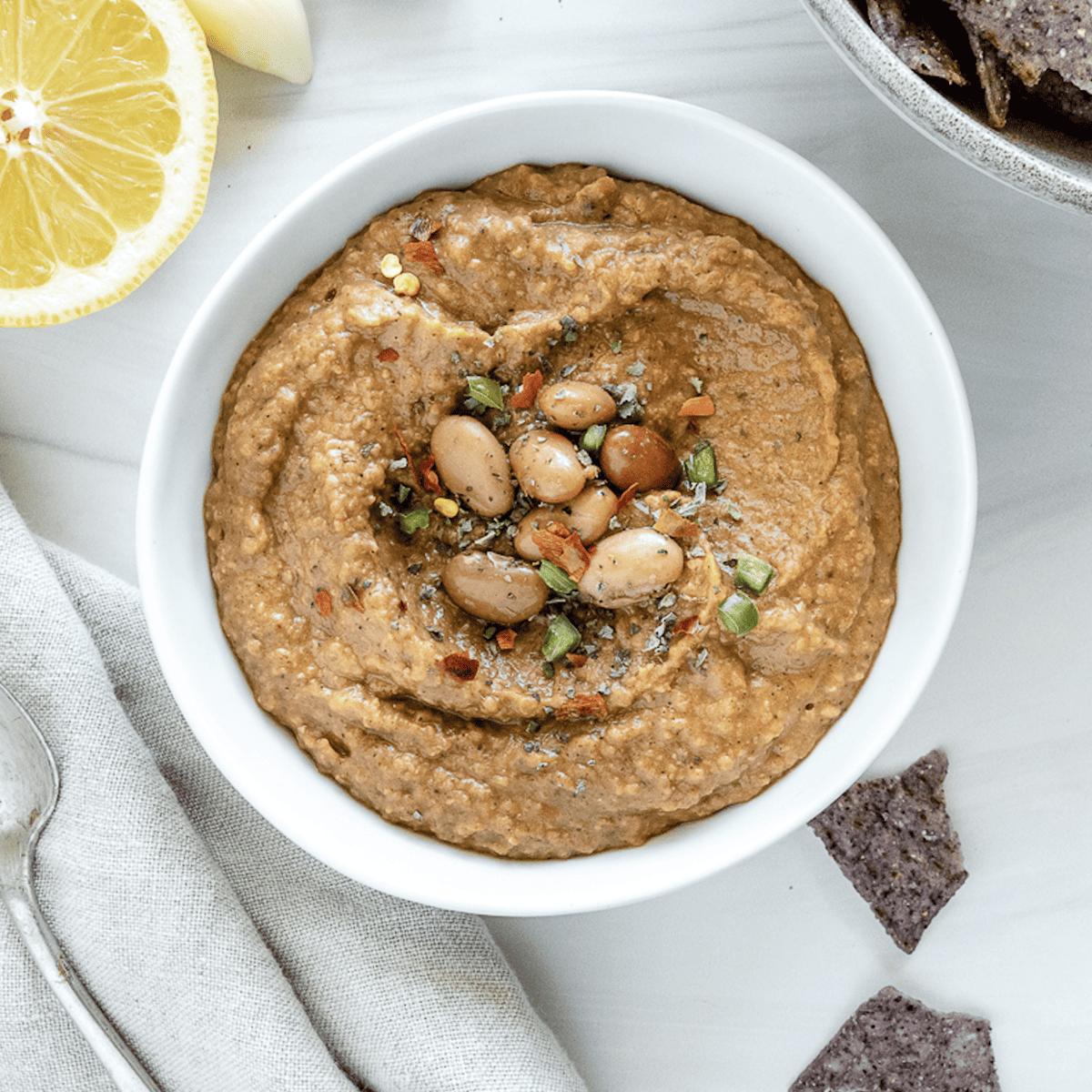 Spiced Refried Bean Dip