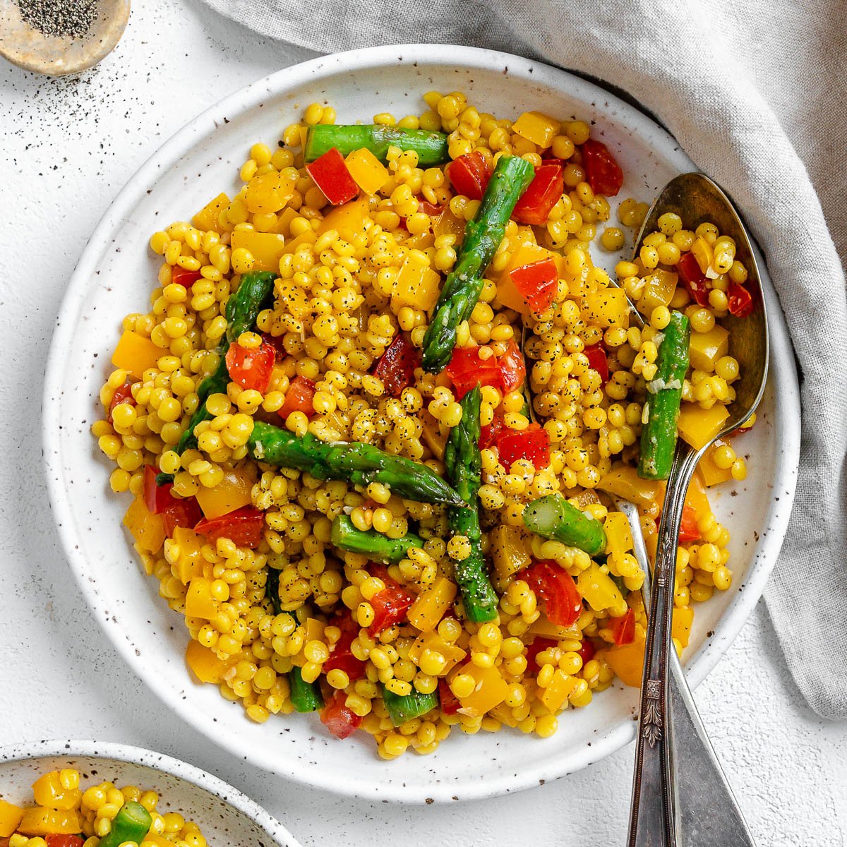 Vegan Couscous with Veggies - Plant-Based on a Budget
