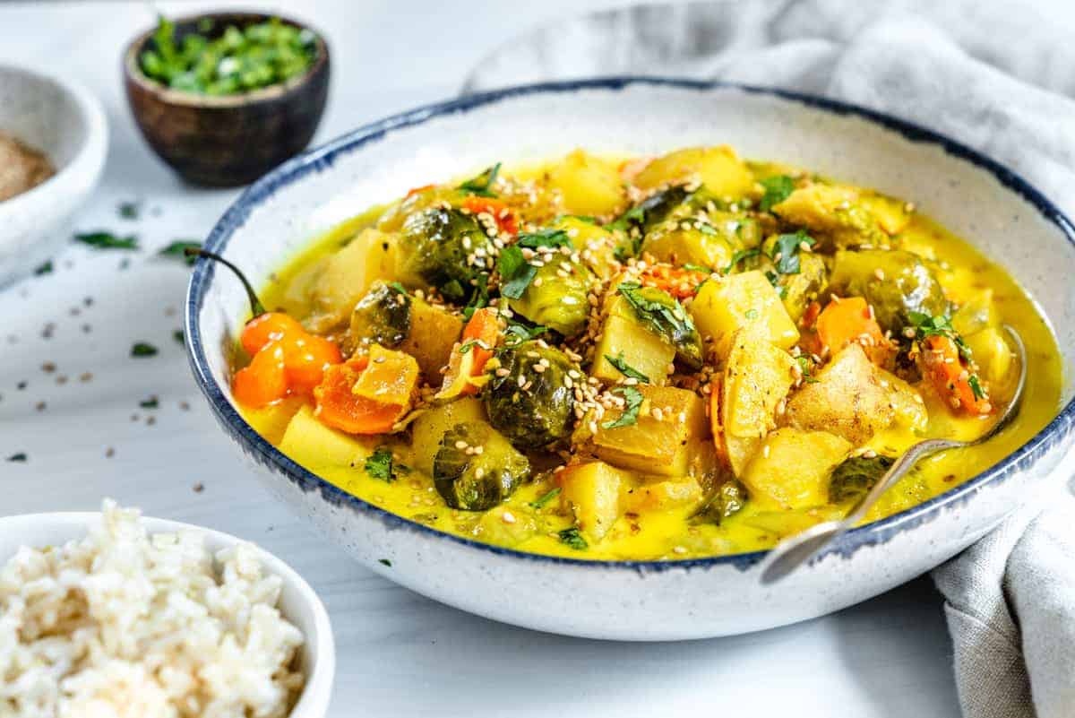 Brussels Sprouts Curry | by Plant-Based on a Budget