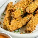 Vegan Baked Zucchini Fries Plant Based on a Budget 1