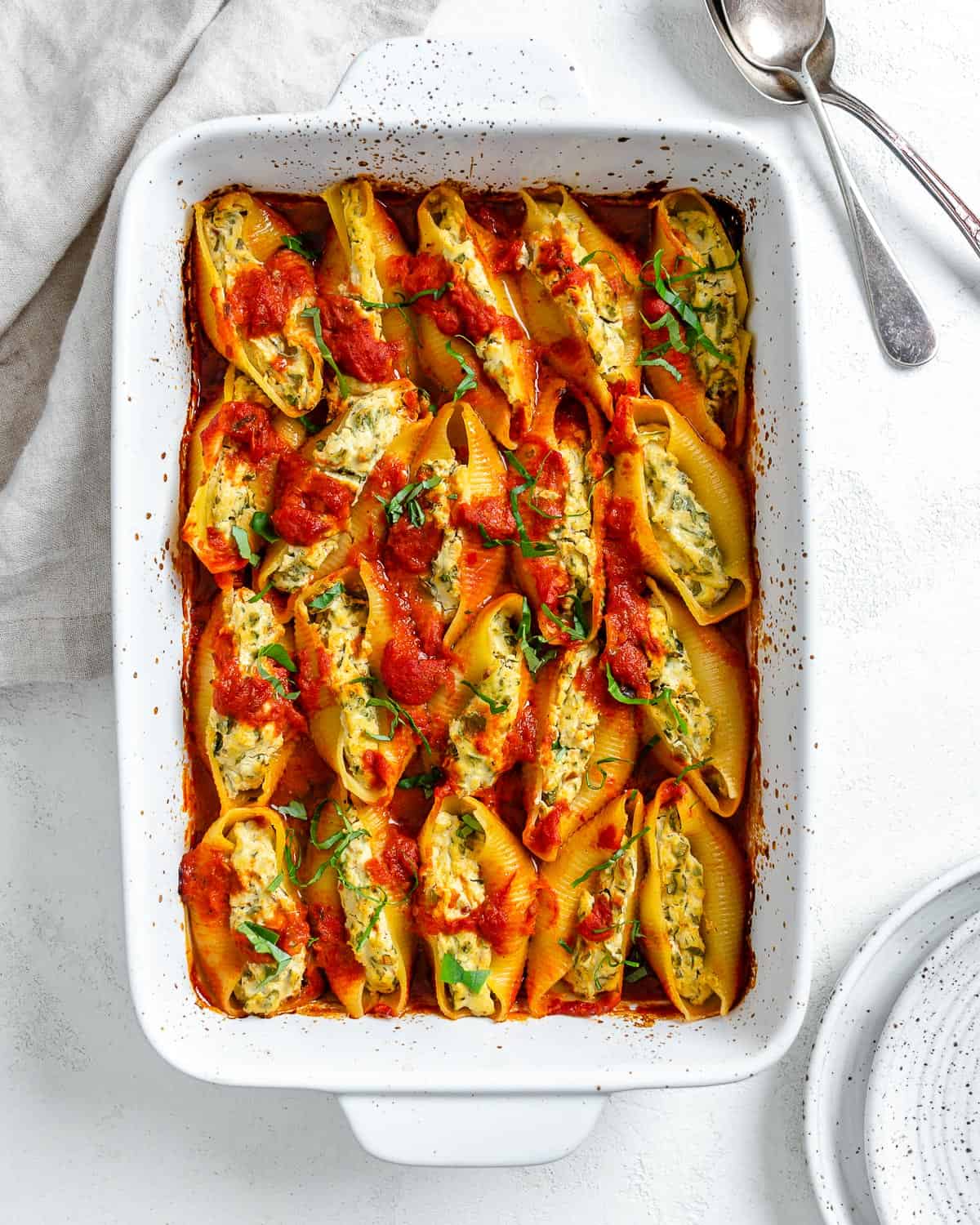 Vegan Stuffed Shells - Detoxinista