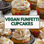 pin for Vegan Funfetti Cupcakes