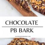 Chocolate PB Bark Pin