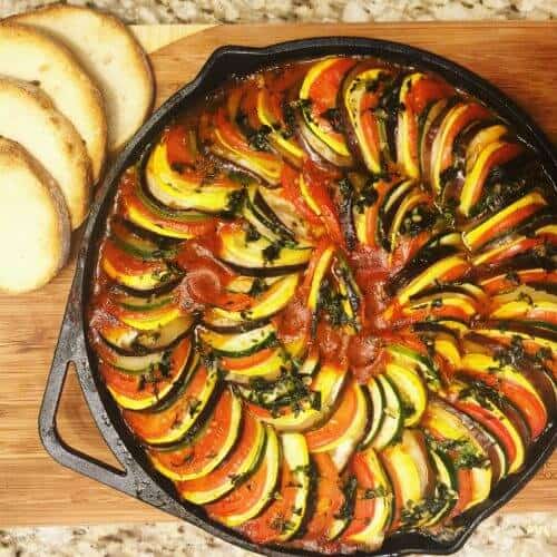 Baked Ratatouille - Plant-Based on a Budget