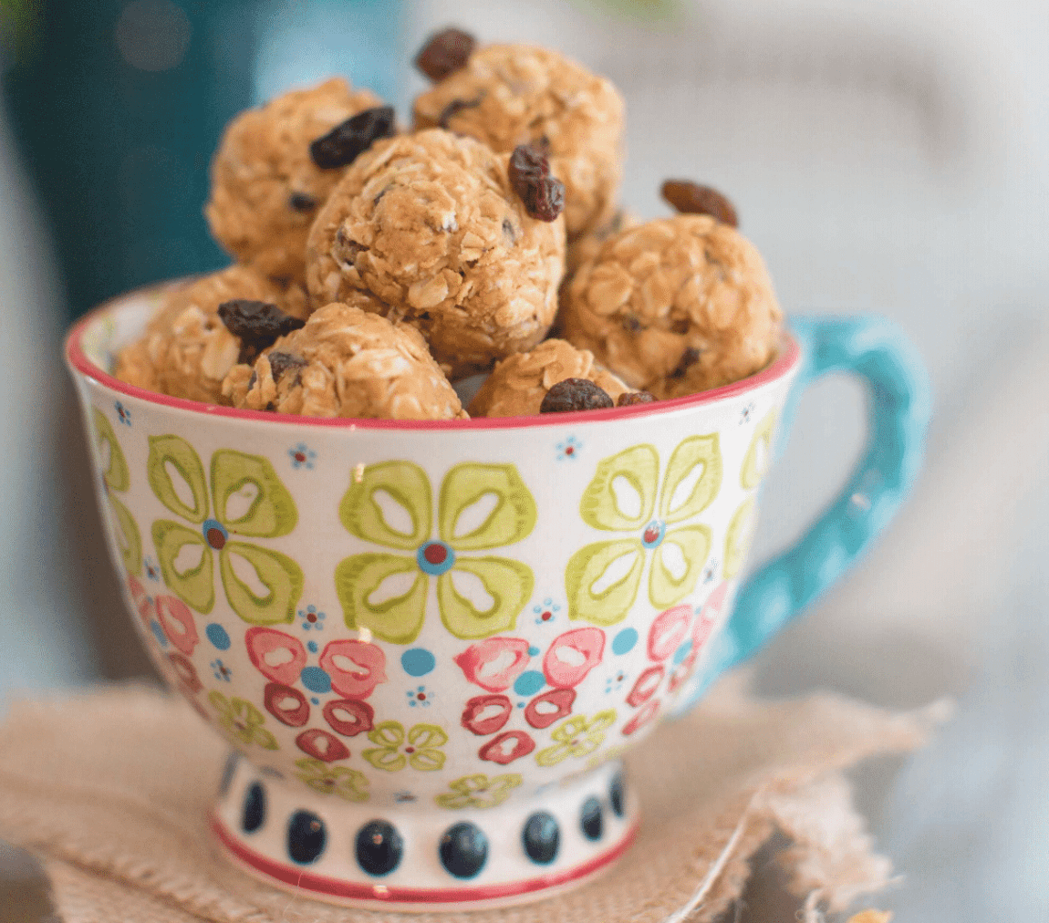 Oatmeal Raisin Protein Balls - Plant-Based on a Budget
