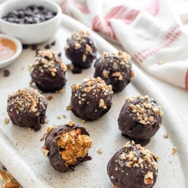Trail Mix Peanut Butter Balls Plant Based on a Budget 9
