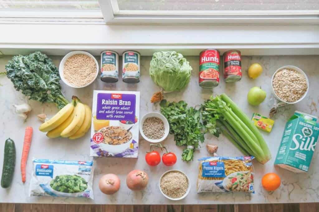 Plant Based on a Budget Challenge - 1 Person - Week 1 - Plant-Based on ...