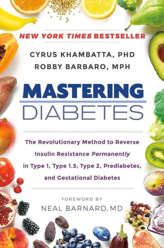 Cover image of the book Mastering Diabetes.