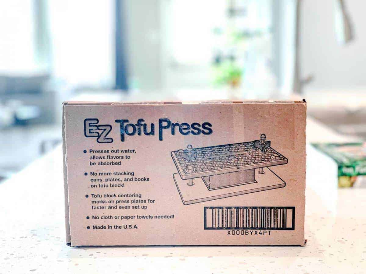 EZ Tofu Express on a kitchen counter