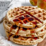 Vegan Apple Cinnamon Waffles Plant Based on a Budget 29