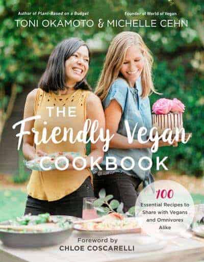 Cover of The Friendly Vegan Cookbook.