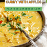 Pin for Creamy Apple Curry.