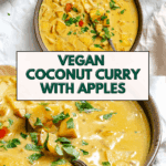 Pin for Creamy Apple Curry.