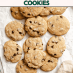 Pin for Cinnamon Chocolate Chip Cookies.
