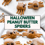 pin for Halloween Peanut Butter Spiders