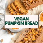 pin for Vegan Pumpkin Bread