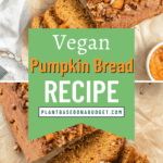 pin for Vegan Pumpkin Bread