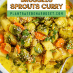 pin for Brussels Sprouts Curry