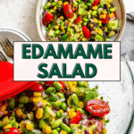 Pin for Edamame Salad (With Corn and Black Beans).