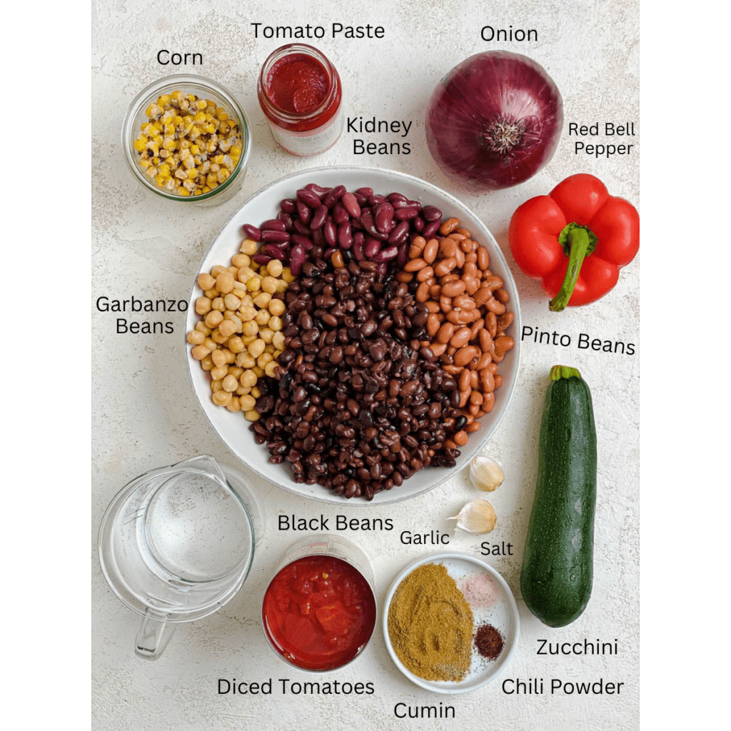 Vegan Bean Chili [Slow Cooker, Instant Pot, Stove] PBOAB