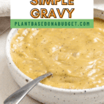 pin for Easy Vegan Gravy