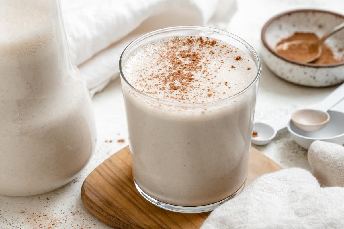 Easy Vegan Eggnog PlantBased on a Budget