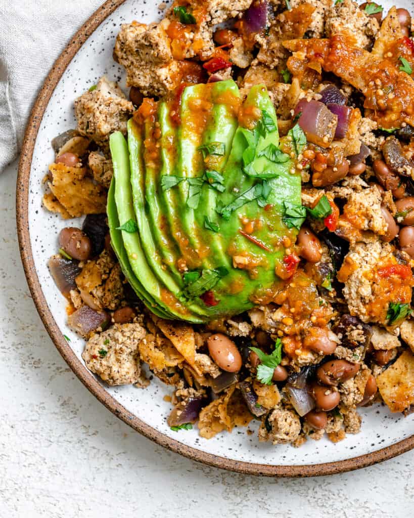 Vegane Chilaquiles [Rojos or Verdes] - Karinokada