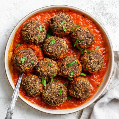 Easy Black Bean Meatballs - Plant-Based on a Budget