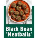 pin for Black Bean Meatballs