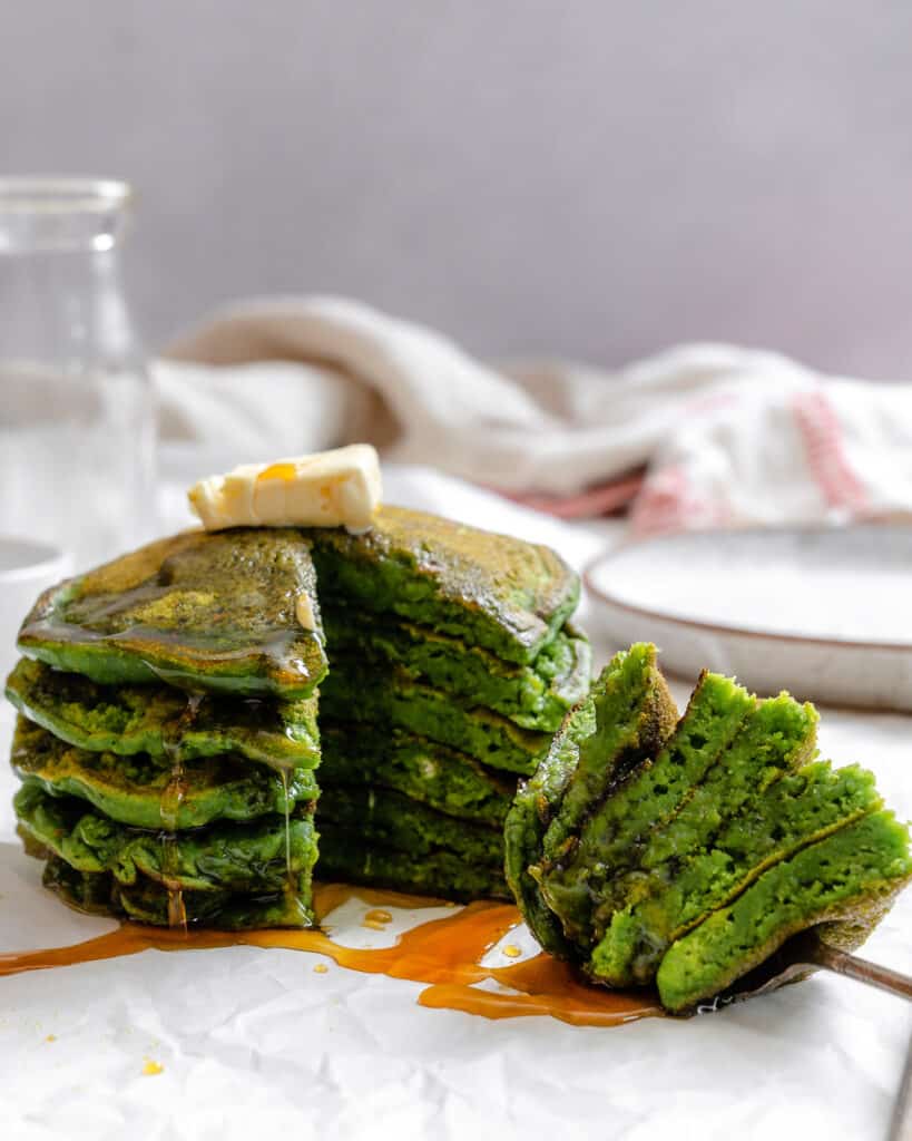 Easy Banana Spinach Pancakes PlantBased on a Budget
