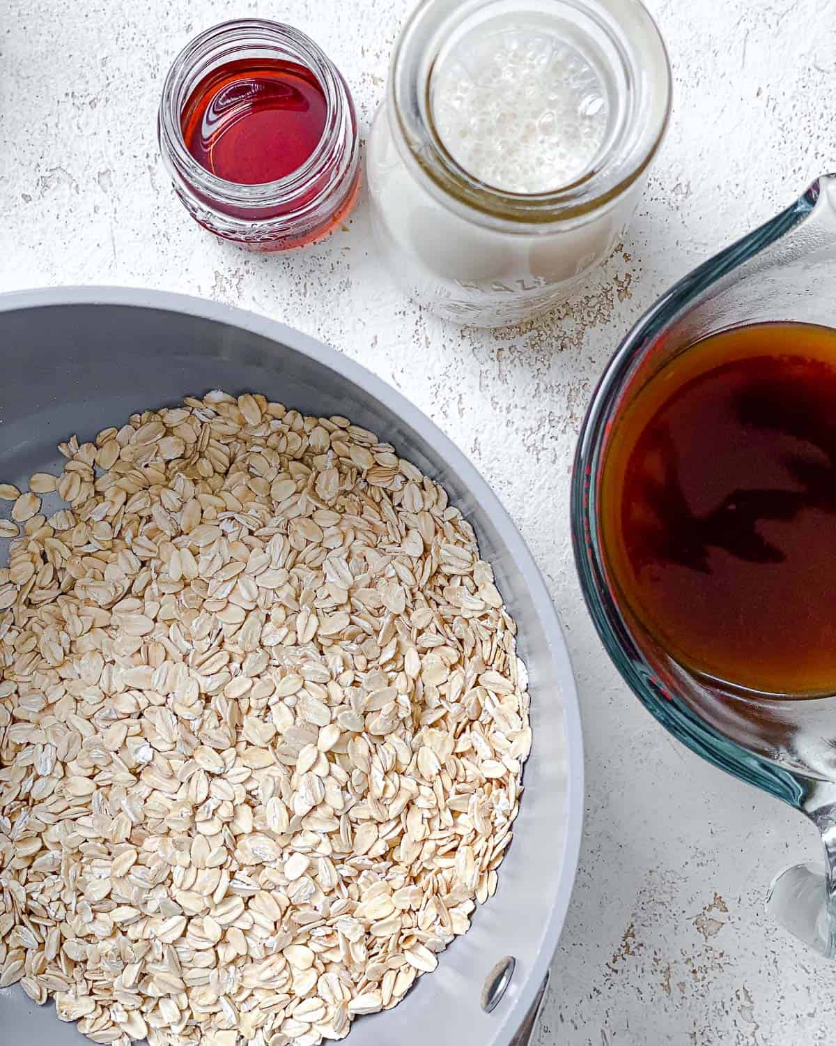 Easy Coffee Oatmeal PlantBased on a Budget