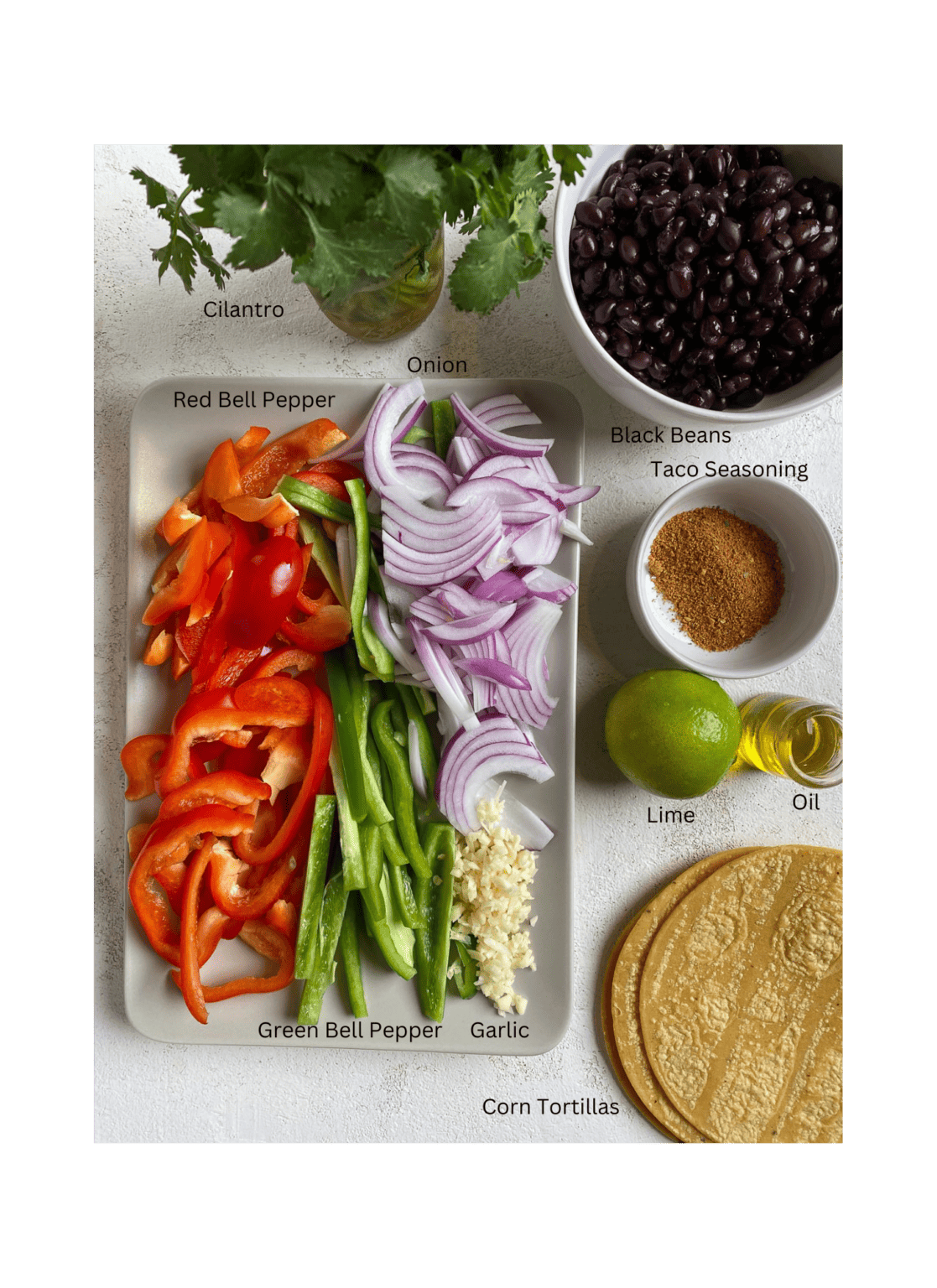 Vegetable Fajita Tacos PlantBased on a Budget