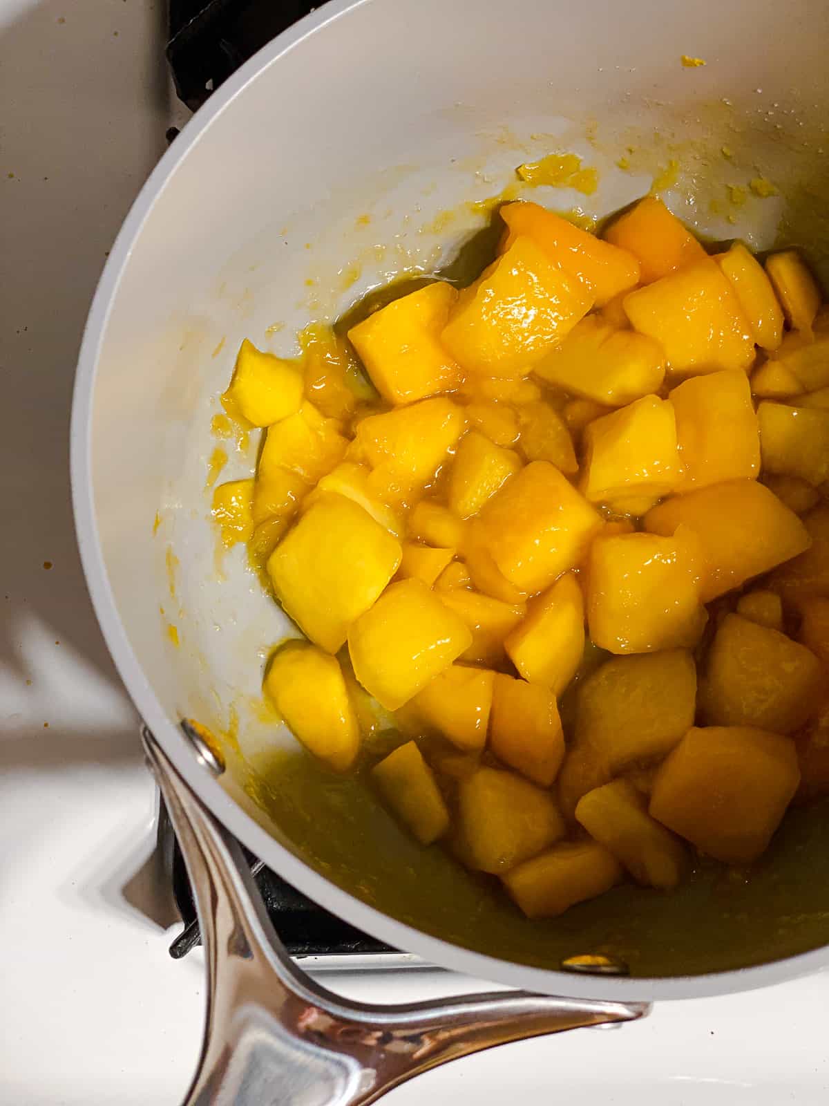 3-Ingredient Easy Mango Compote [or Coulis] - Plant-Based on a Budget