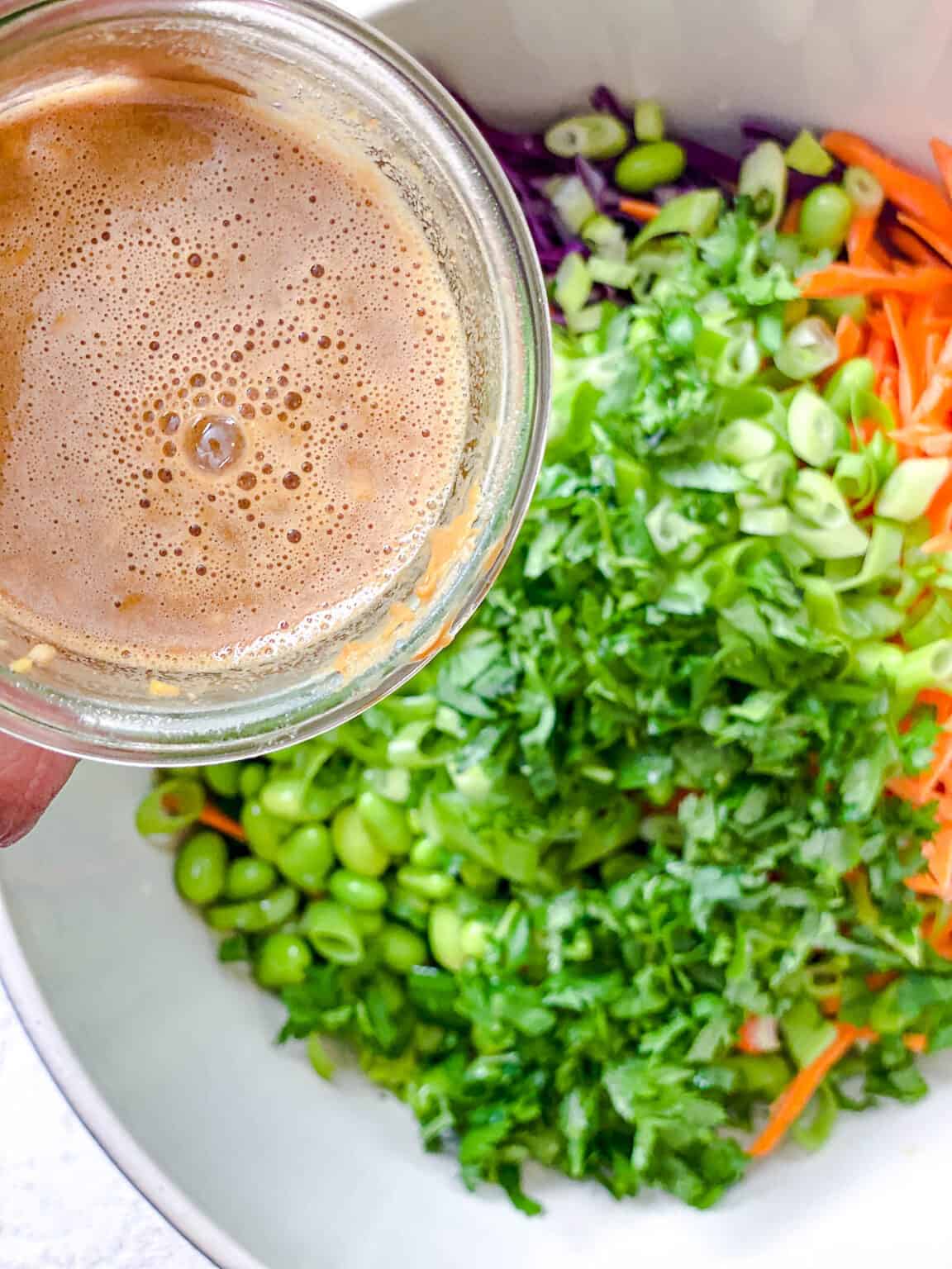 Peanut Noodle Salad [Glass Noodle Salad] PlantBased on a Budget