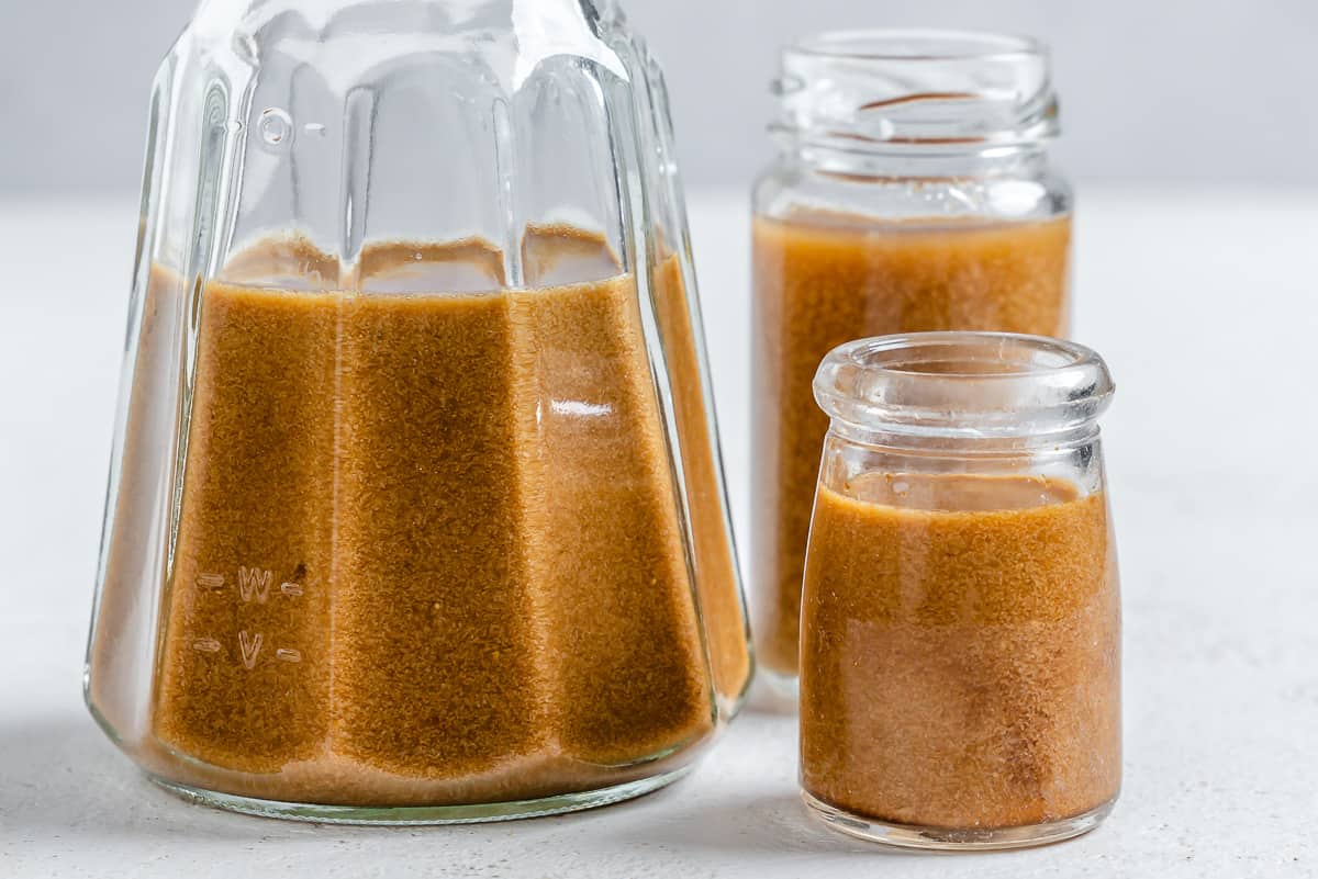 Easy Miso Tahini Dressing - Plant-Based on a Budget
