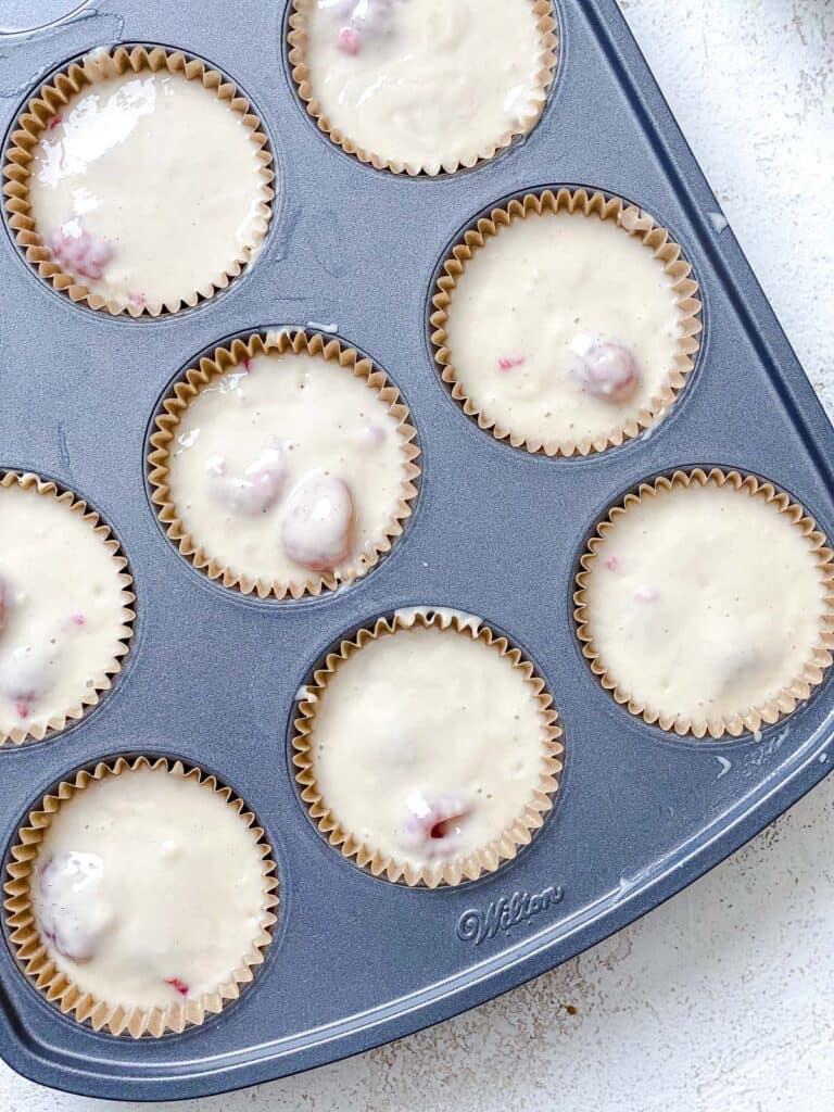 pre baked cupcakes in muffin tin