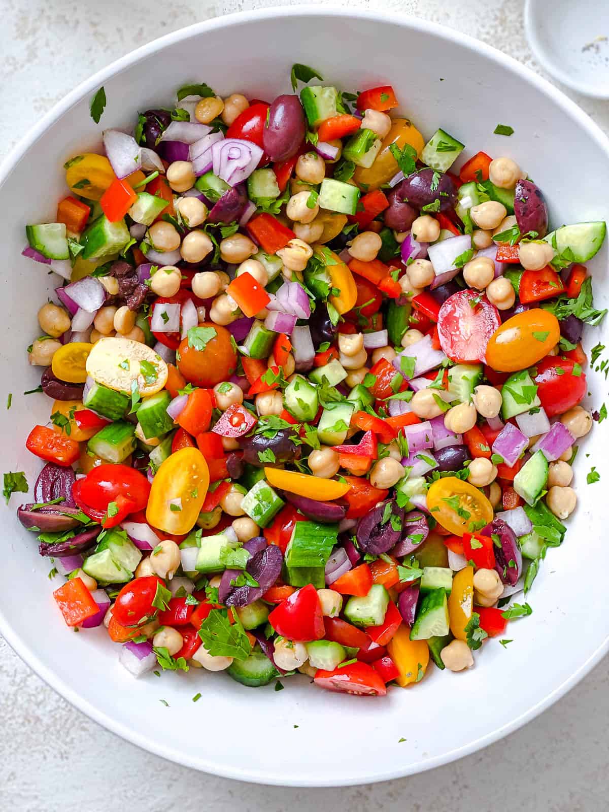 Mediterranean Couscous Salad - Plant-Based on a Budget