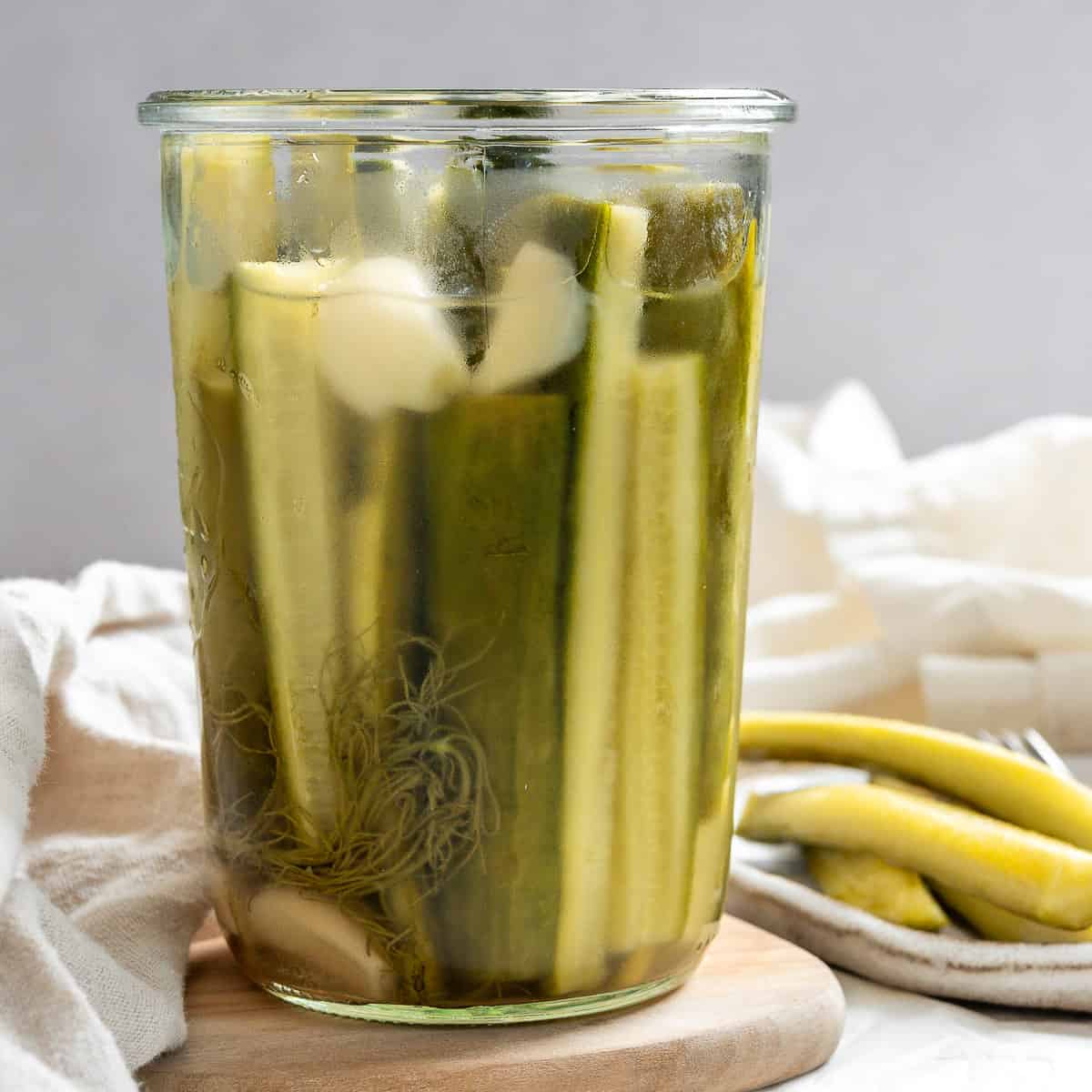 Quick Easy Refrigerator Pickles