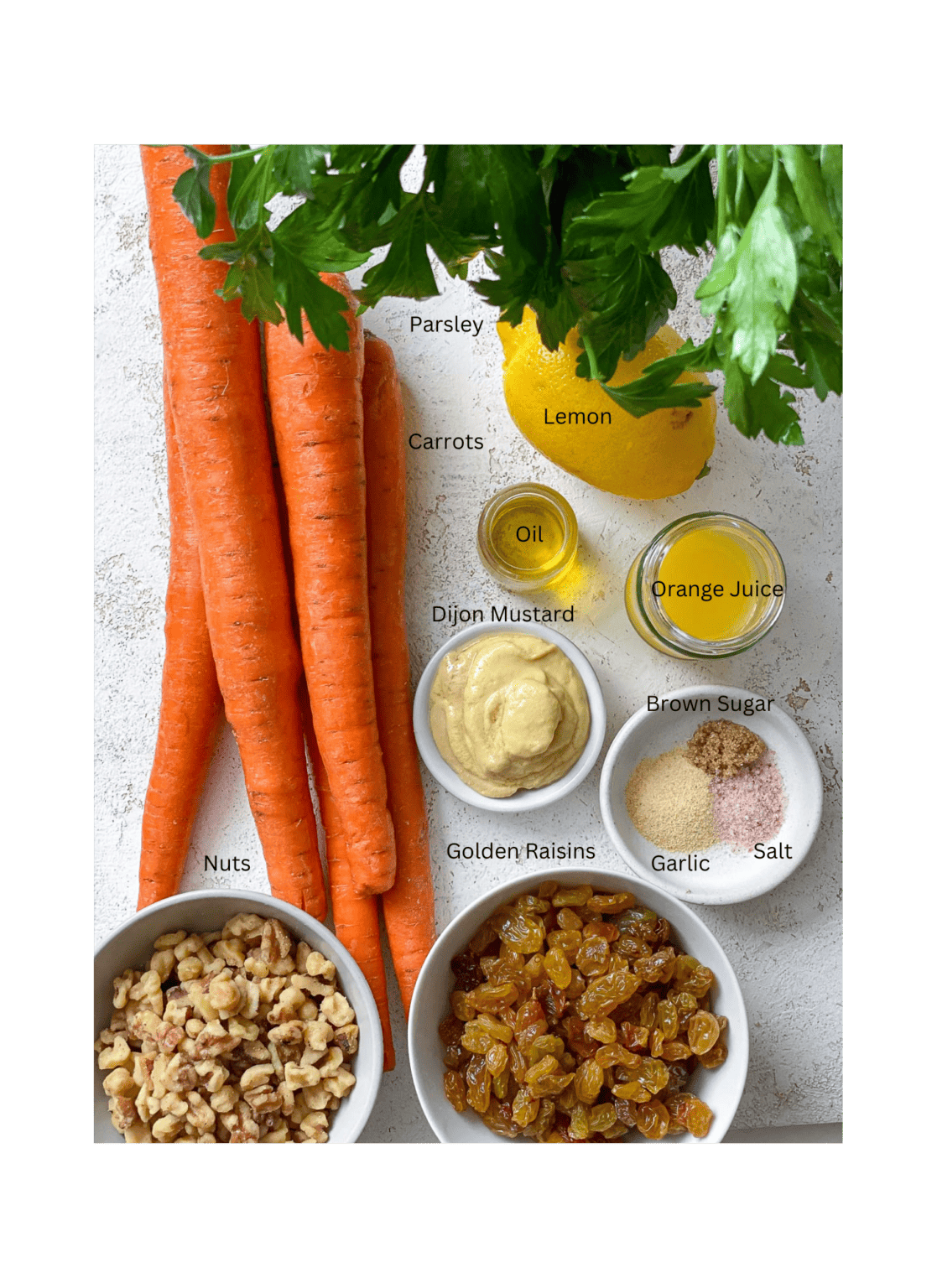 Healthy Carrot Raisin Salad PlantBased on a Budget