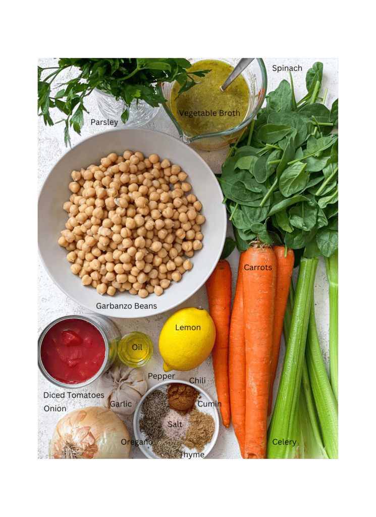 Easy Garbanzo Bean Soup [Stove, Instant Pot, Crockpot] PlantBased on a Budget