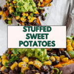 pin for Stuffed Sweet Potatoes