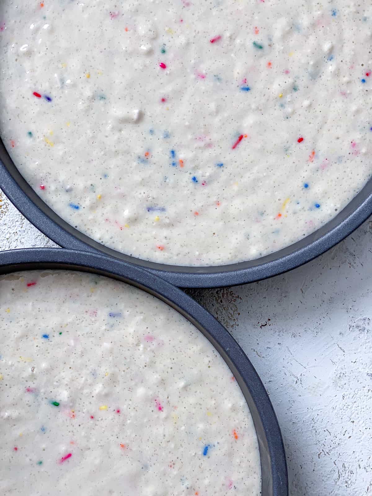 Vegan Birthday Cake [Funfetti Cake] - Plant-Based on a Budget