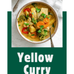 pin for Delicious Yellow Tofu Curry